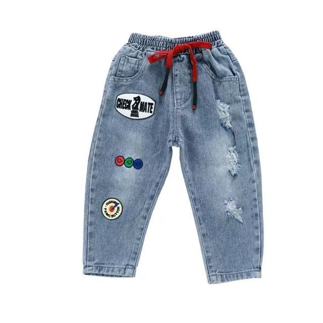 Quần Jeans dây rút