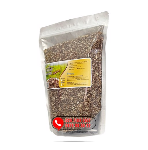 Cốm Gạo Lứt Mầm Ngok Linh - Bịch (500gram)