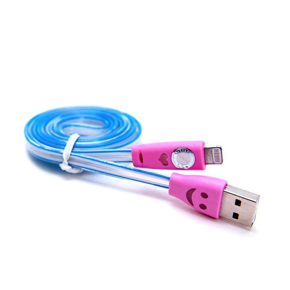 Cáp sạc android có đèn led chống rối