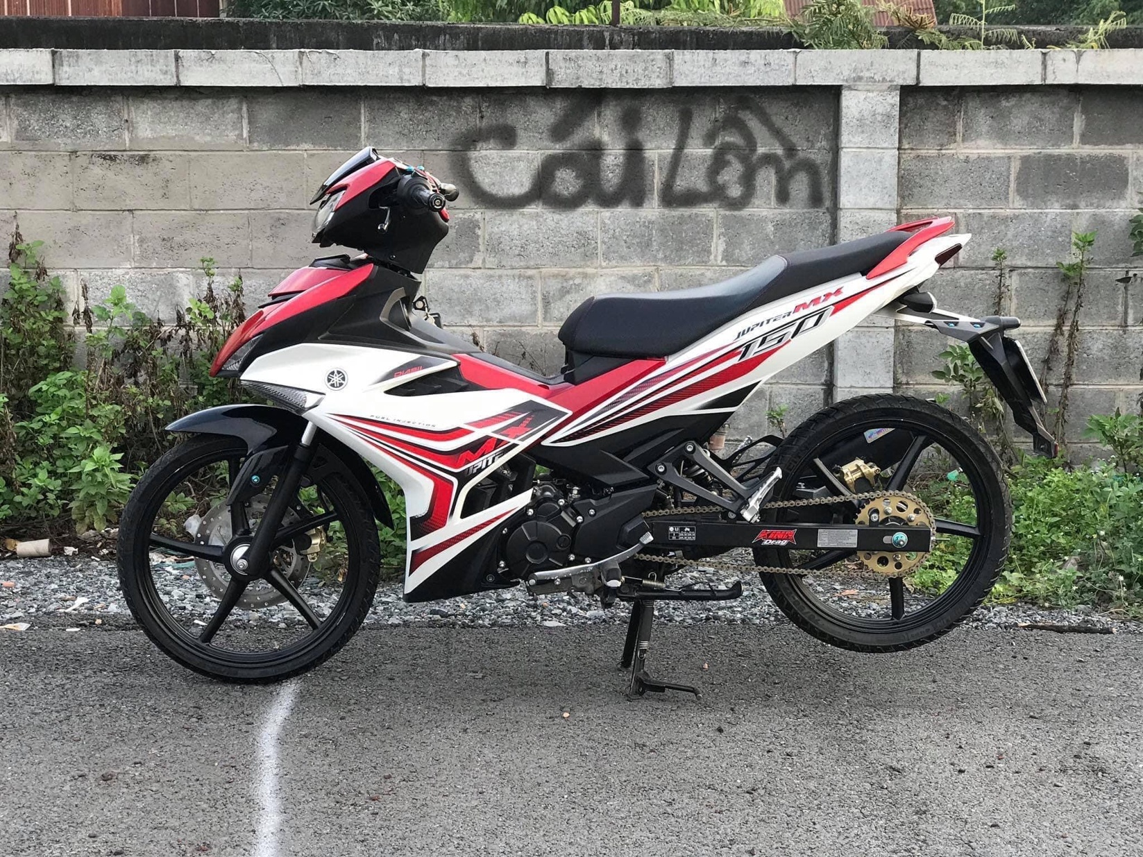 Tem rời ex 2011 LC đỏ đen Crom