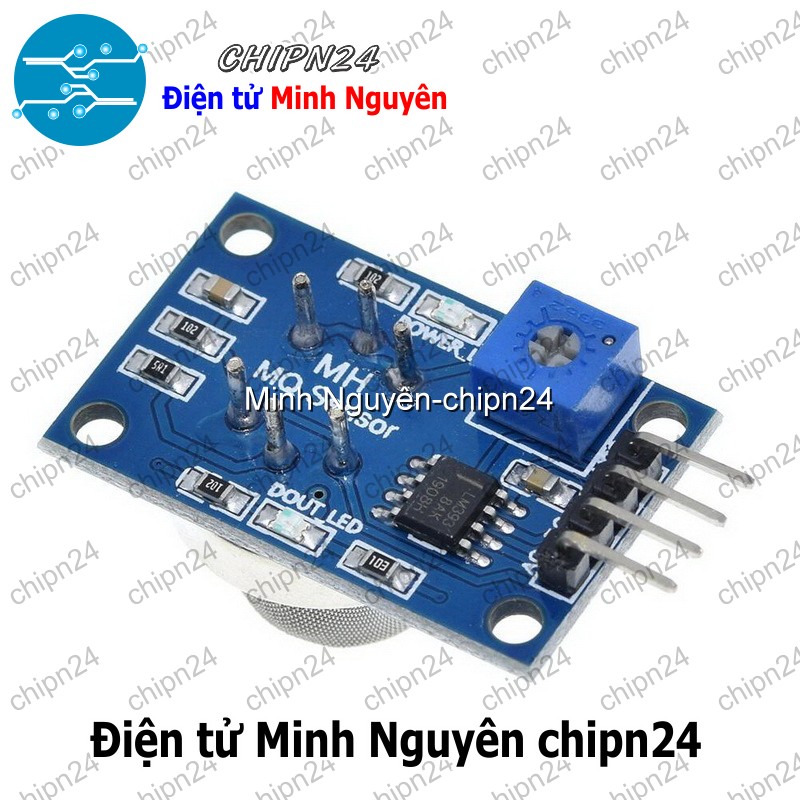 [1 cái] (E25) Module Cảm biến MQ-2 MQ2 khí Gas (LPG/CO/CH4) - HH000126