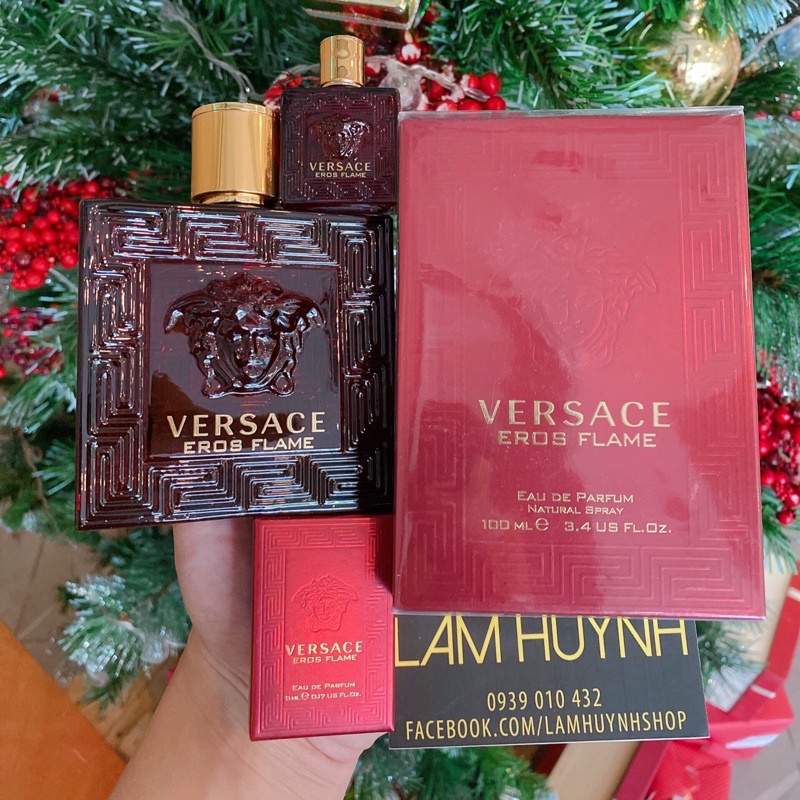 [ CHÍNH HÃNG] Nước hoa mini VERSACE EROS FLAME 5ml
