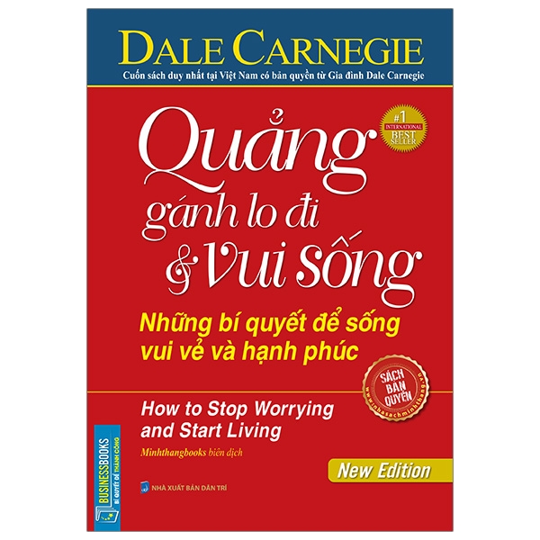 Fahasa - businessbooks - quẳng gánh lo đi và vui sống - tái bản