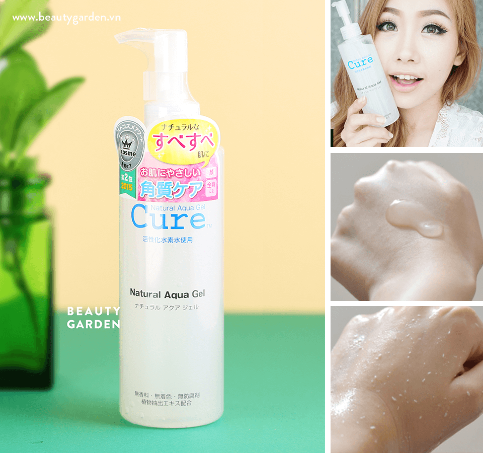Tẩy tế bào chết Cure Natural Aqua Gel