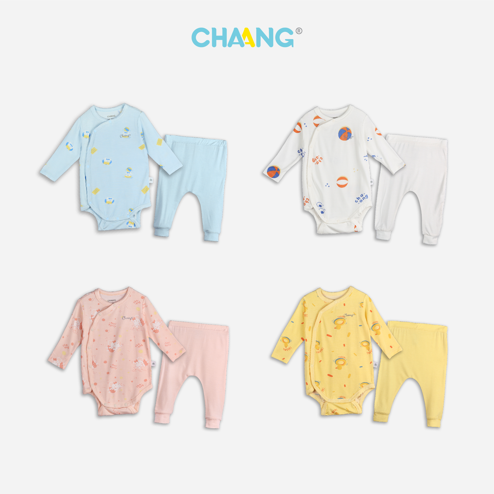 [CHAANG] Bộ bodychip cúc chéo Pool Chaang