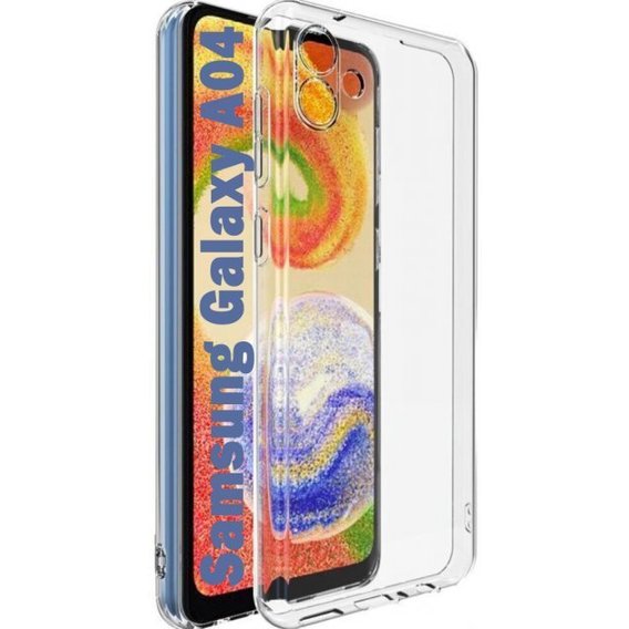 Ốp lưng Samsung Galaxy A04 dẻo trong suốt