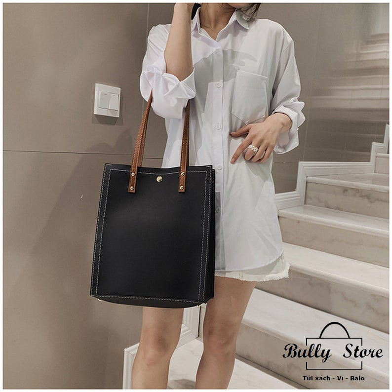Túi tote da đựng vừa sách A4