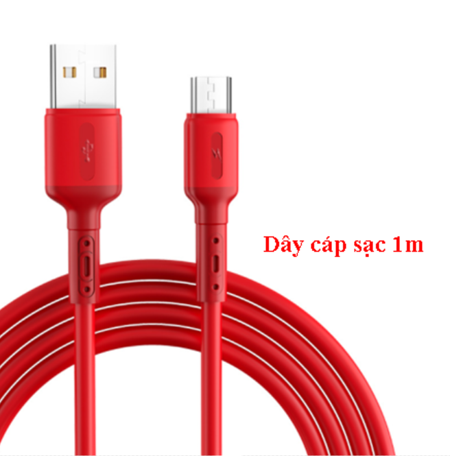 Dây Cáp Sạc Nhanh Usb Type-C ,Usb Micro,Lightning Dài 1M Bằng Silicon cao cấp