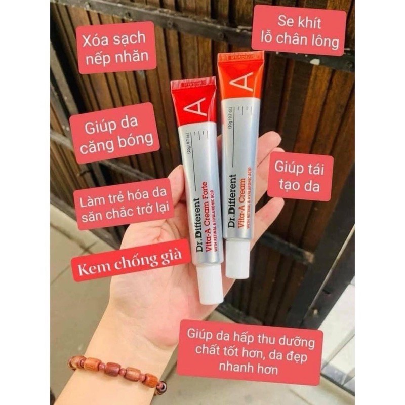 [HCM]Kem dưỡng Vita A Cream Forte RETINAL DR.DIFFERENT