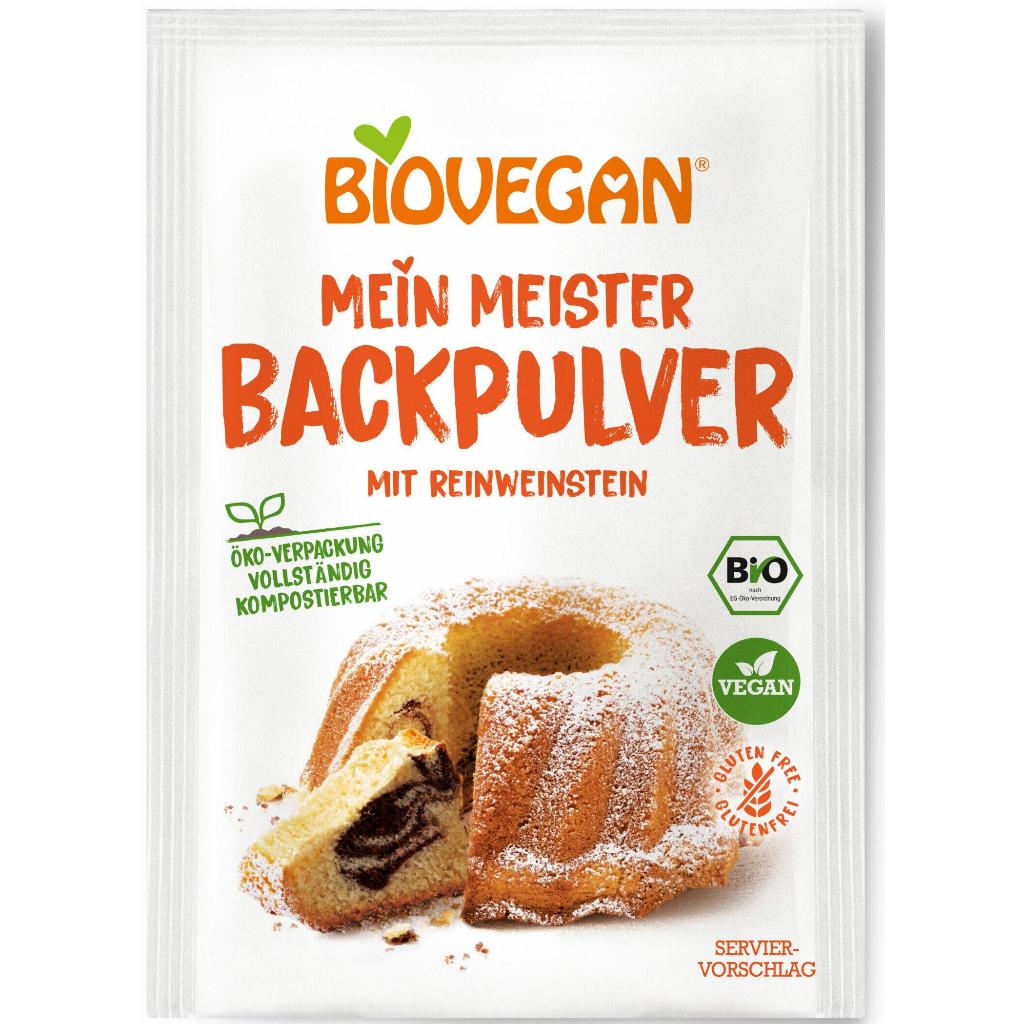 Bột Nở Hữu Cơ Backpulver Biovegan Baking Powder 17g
