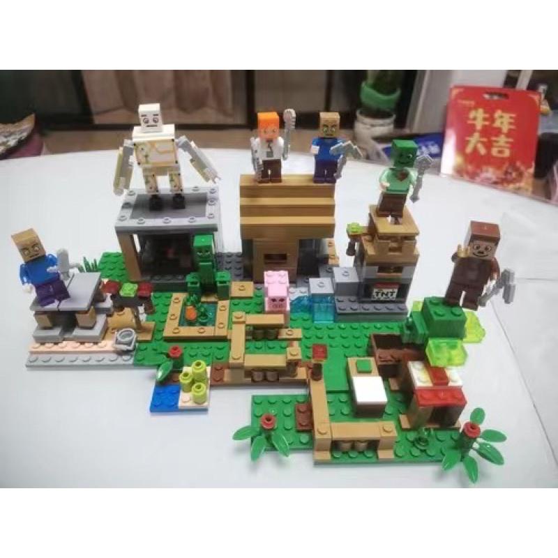 Gạch xếp hình đồ chơi Minecraft my world
