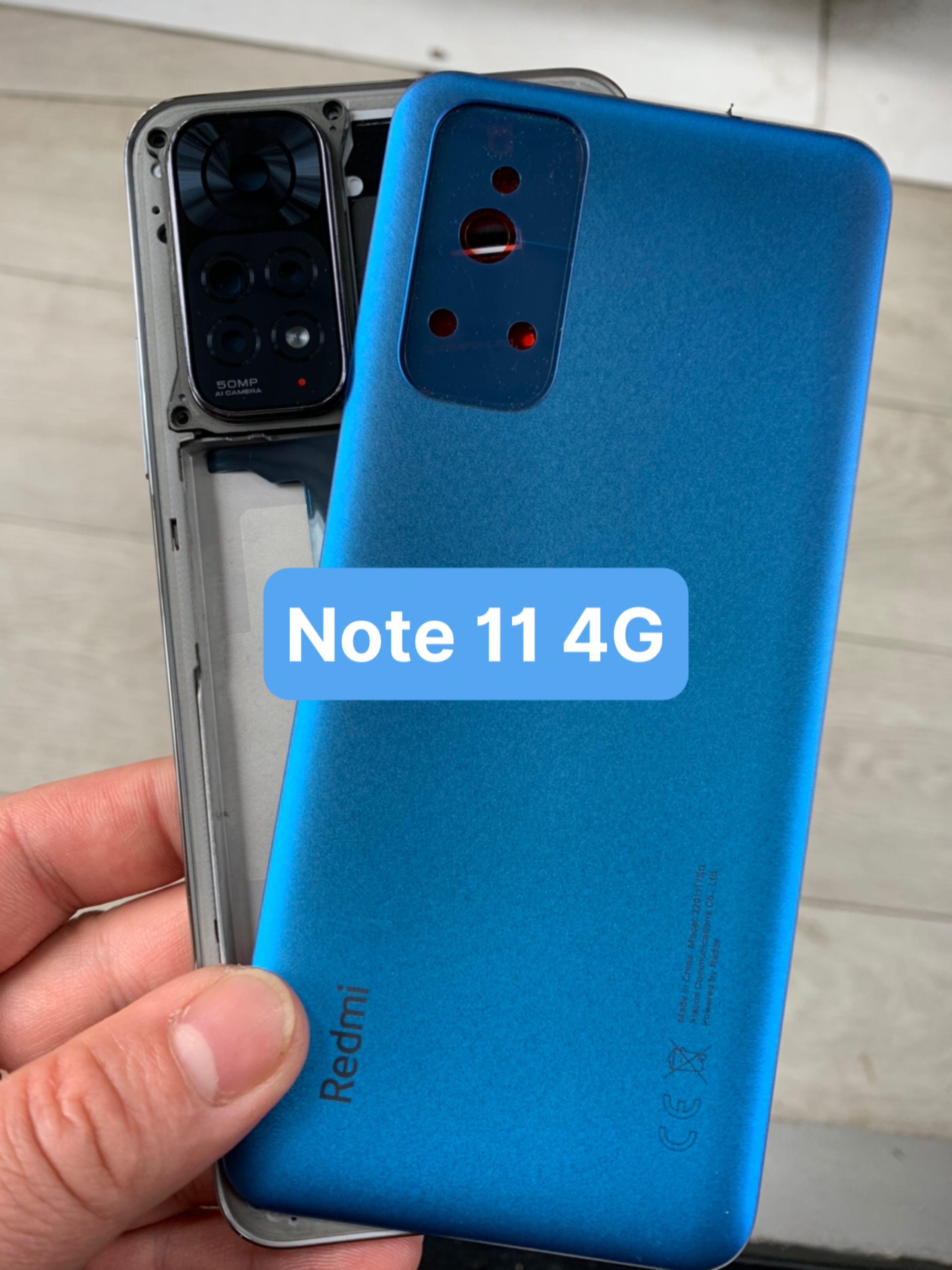 Bộ vỏ điện thoại Xiaomi redmi note 11 - 4G / Note 11s - 4G