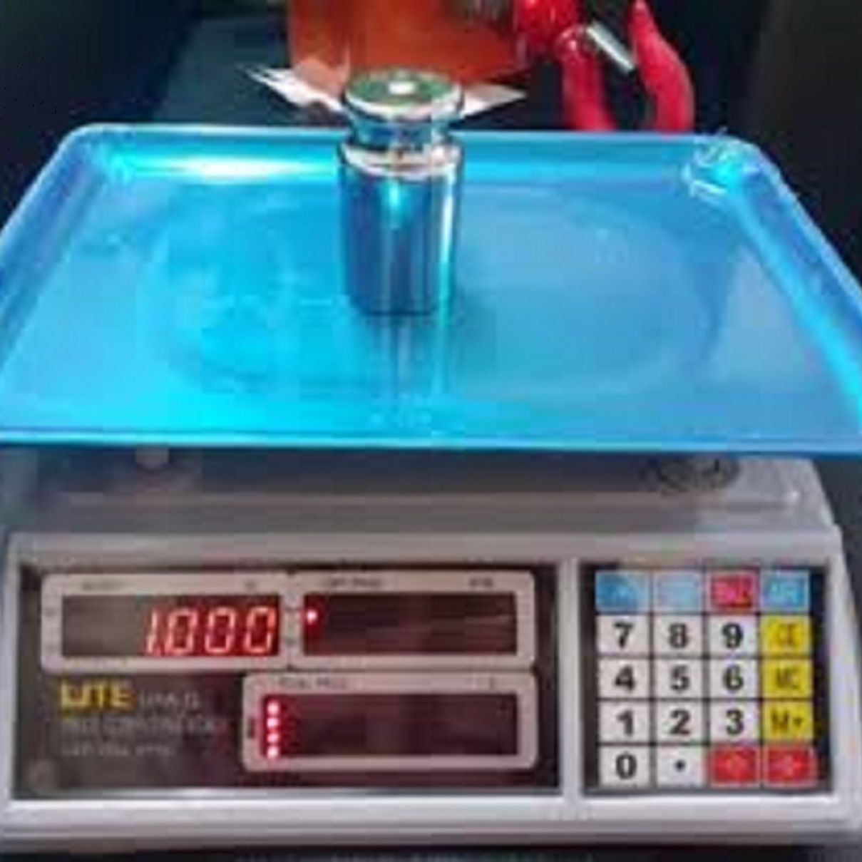 Cân điện tử tính tiền UPA-Q 30kg tính giá