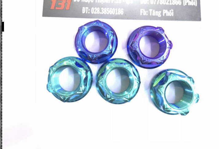 1 con Tán 14 ly Titan Gr5 gắn cốt sau Ex150