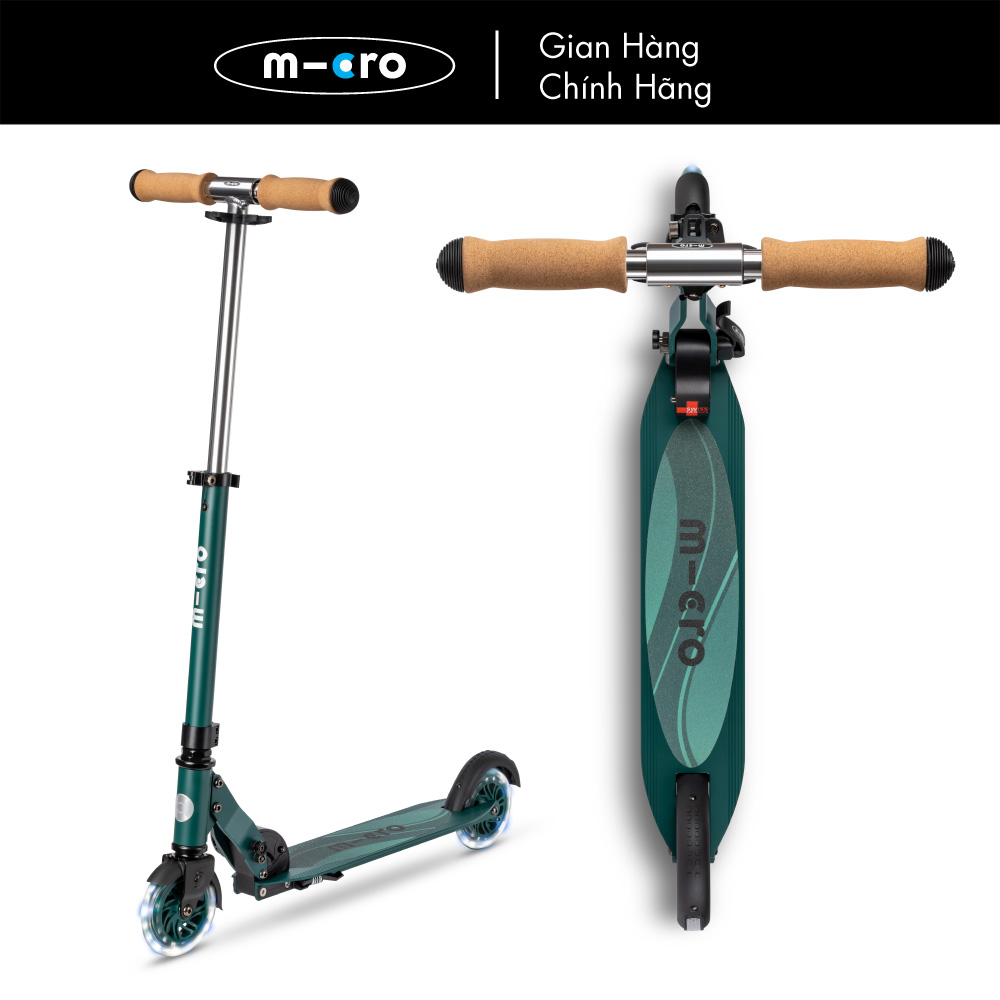 Xe trượt scooter Micro Sprite LED (phiên bản bánh xe đèn LED)