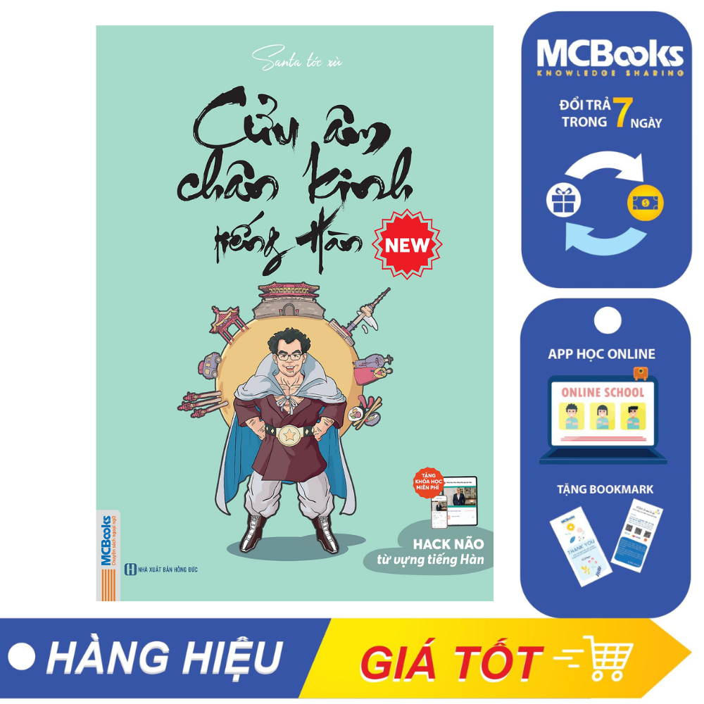 Sách - Cửu âm chân kinh tiếng Hàn - McBooks