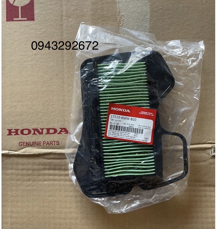 Lọc gió lọc khí ws 110, rsx 110 honda