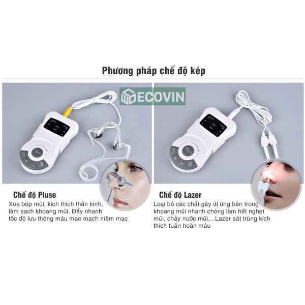 Máy .T.r.ị. Viêm Mũi Dị Ứng Haili Care(Hàng cao Cấp) 💝FREESHIP💝 (BH 24THÁNG)