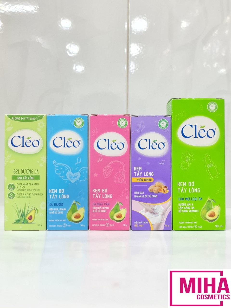 Kem Bơ Tẩy Lông CLEO 50g