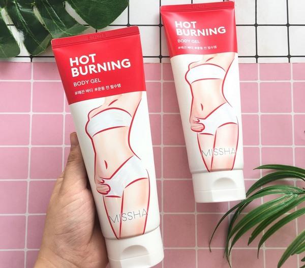 ]KEM TAN MỠ BỤNG MISSHA HOT BURNING BODY GEL 200ML