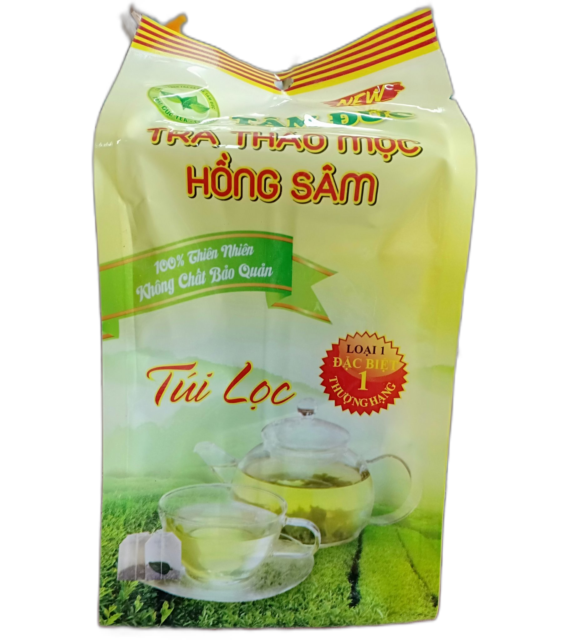 [HCM]Combo 5 gói trà thảo mộc hồng sâm tâm đức