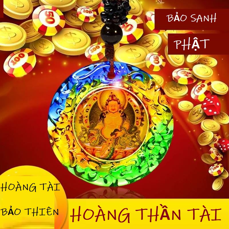 [HCM]Dây Chuyền Hoàng Thần Tài Lộc Phát May Mắn -Hoàng Tài Bảo Thiên DCHOANGTHANTAI5