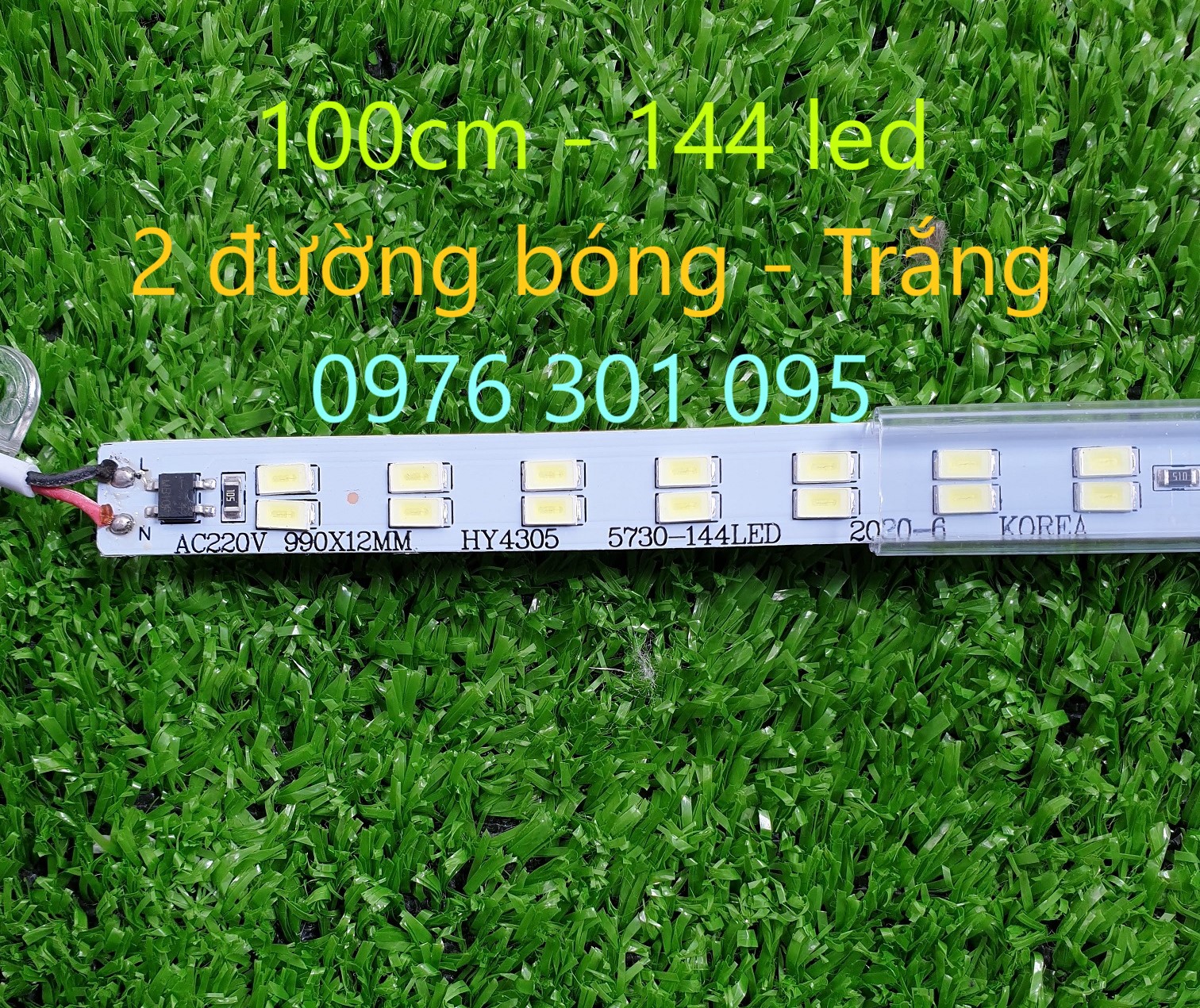 Đèn Led Thanh 2 Đường Bóng - 220V [5730]