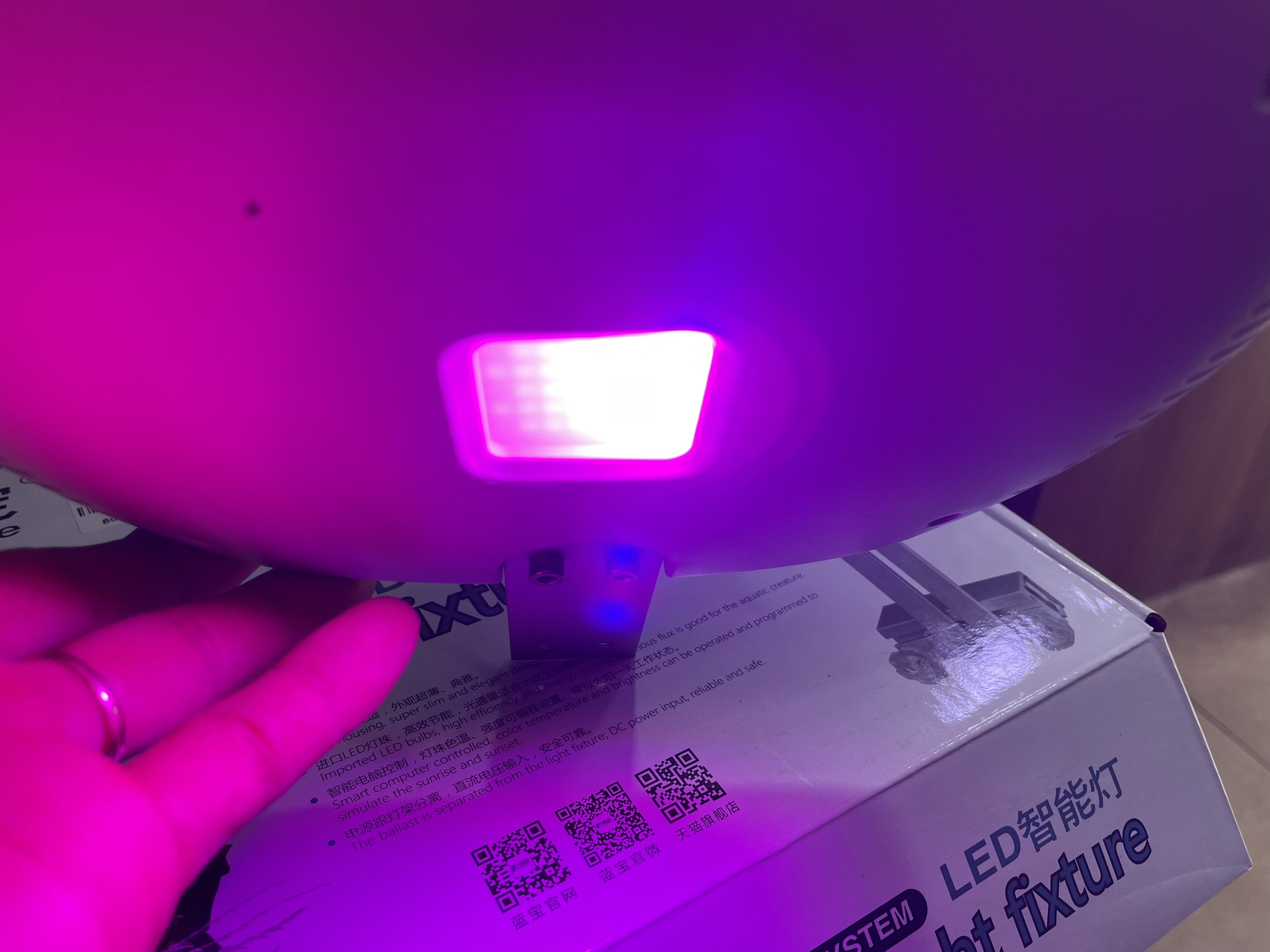 [HOÀN TIỀN 10%]ĐÈN LED WRGB AQUA BLUE S6