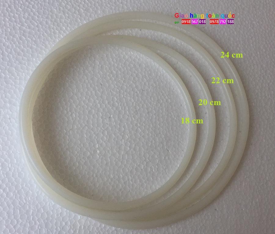Gioăng nồi áp suất Supor 2 tay cầm (tròn đặc)