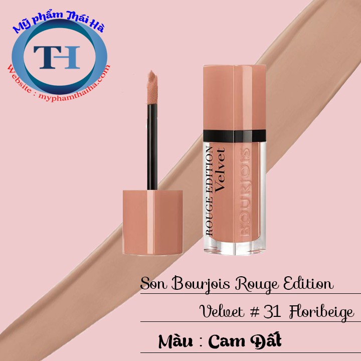 [HCM]Son Bourjois Velvet 31 Floribeige cam đất