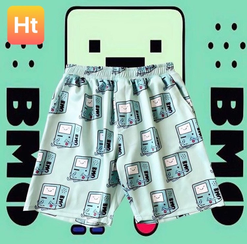 Set bộ thun in hình máy tính chất cotton 4c TN1725