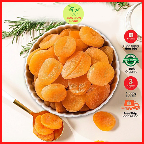 Mơ sấy dẻo Thổ Nhĩ Kỳ (KHÔNG ĐƯỜNG) 500Gr
