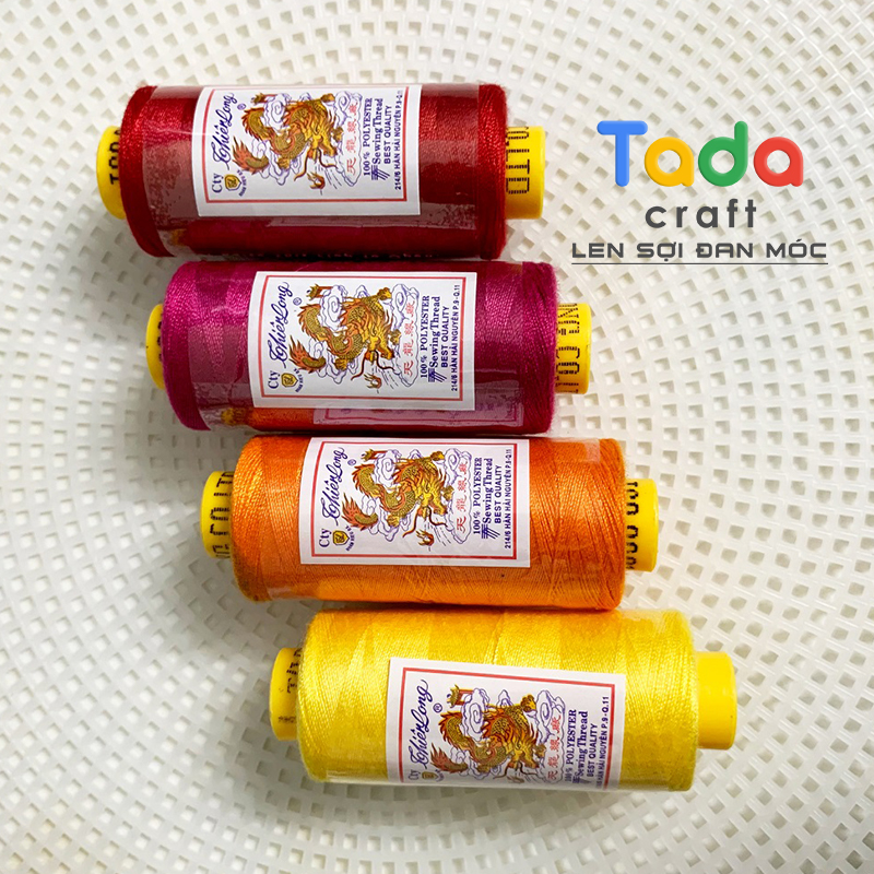 Cuộn Chỉ May Thiên Long Chính Hãng (cuộn 400m)