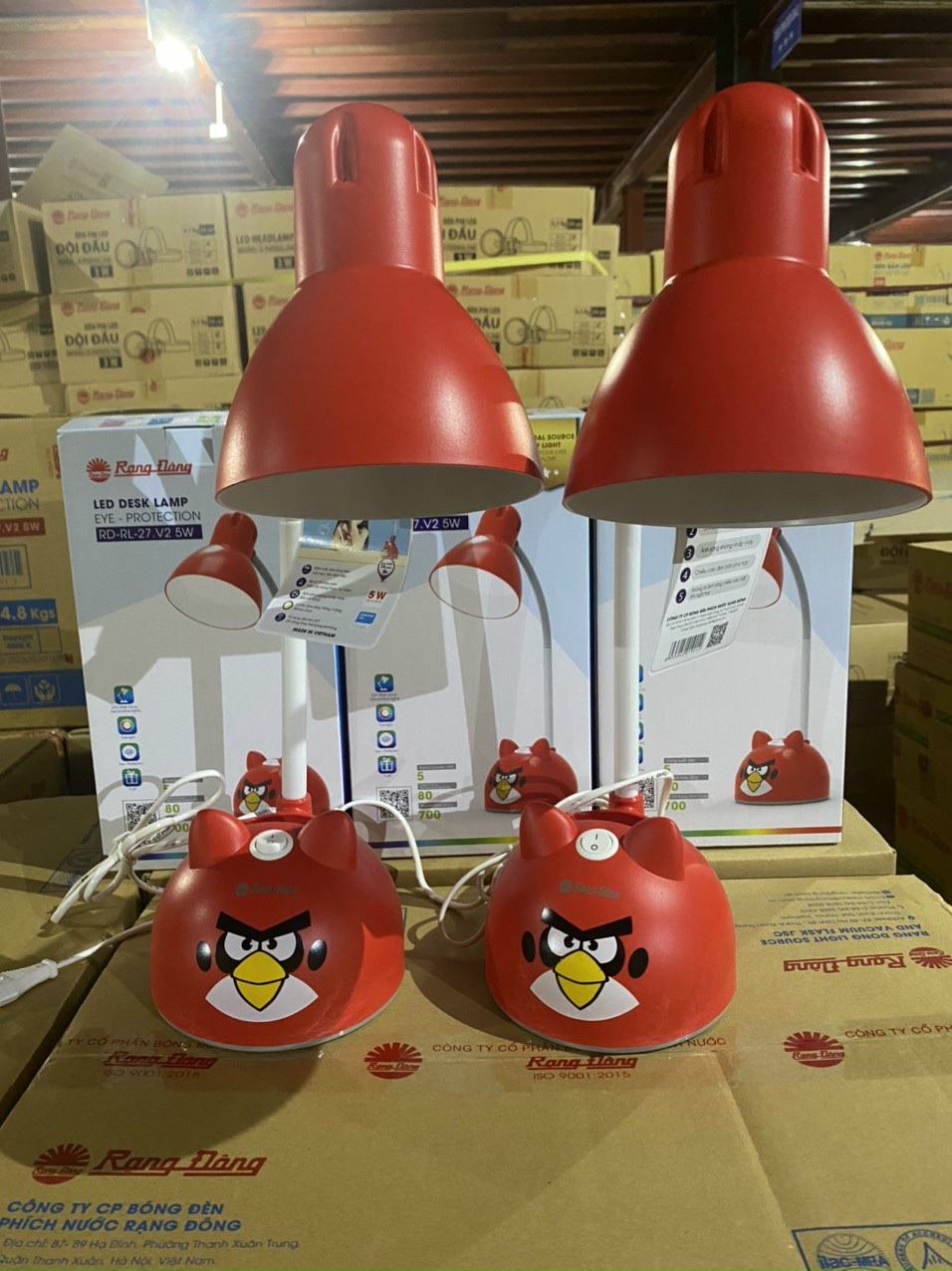 Đèn bàn LED chống cận 5w Rạng Đông RD-RL-27V2