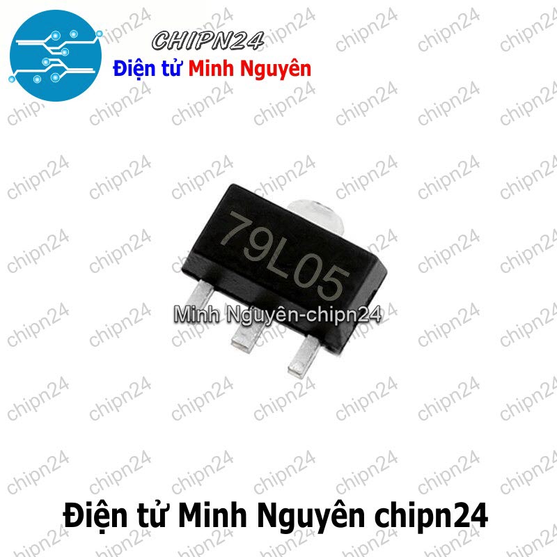 [5 con] (SOP) IC Dán 79L05 SOT-89 (SMD) (L79L05 7905) - HH005876