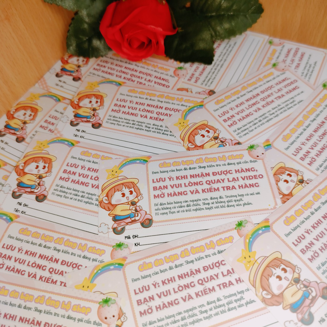 [HCM]combo 100 Tem dán cảm ơn shipper NHÃN CÁM ƠN SHIPPER-MẪU 9