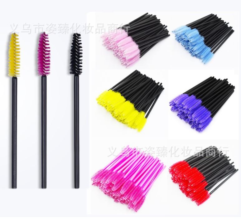 Chổi chải mi nối 1 bịch 50 cây(giao màu ngẫu nhiên)