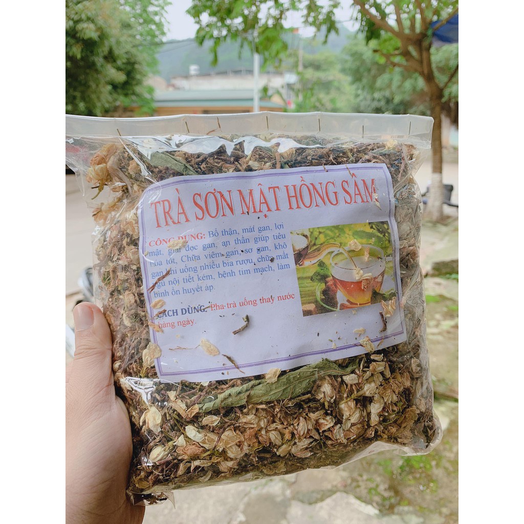 [ Loại 1 - 500gr ] Trà Giảm Cân - Sơn Mật Hồng Sâm