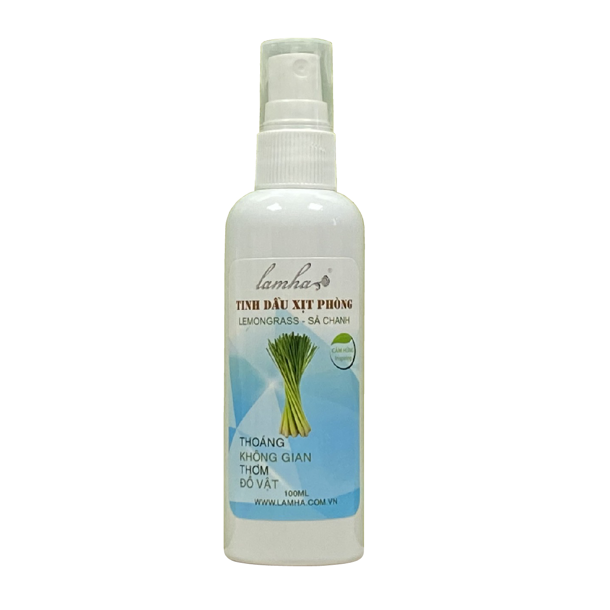 Tinh dầu xịt phòng Sả Chanh LAMHA 100ml