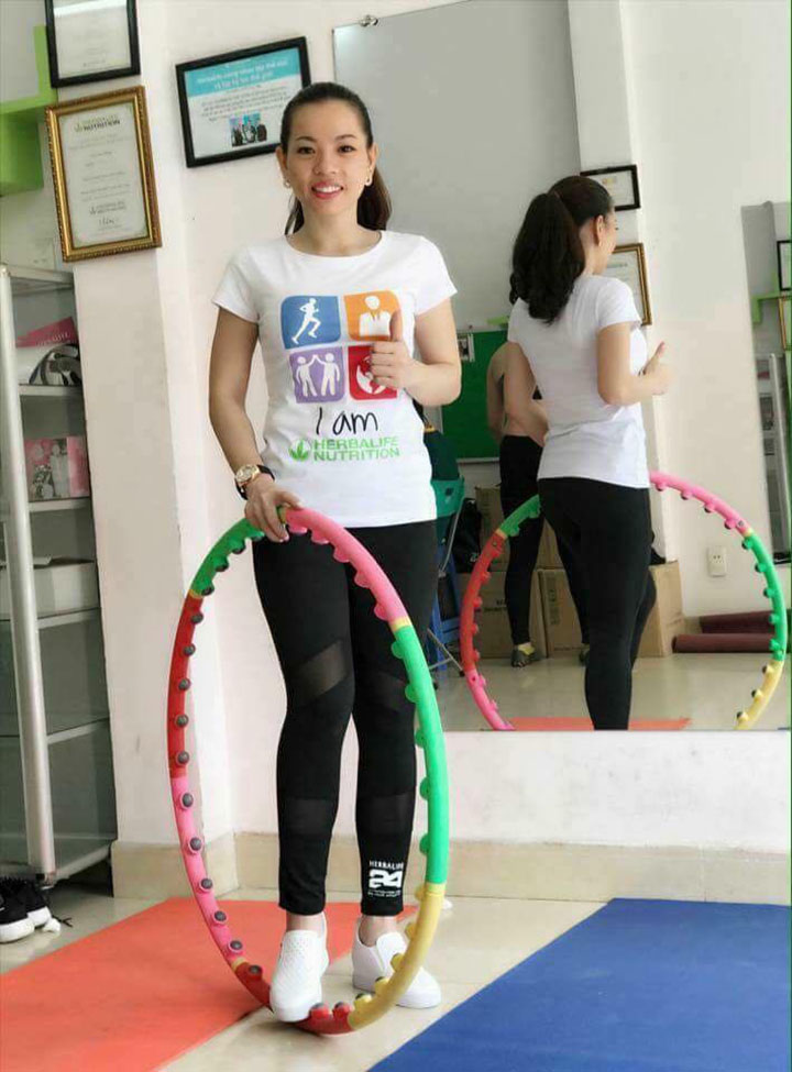 Vòng Lắc Giảm Eo Massage Hula Hoop