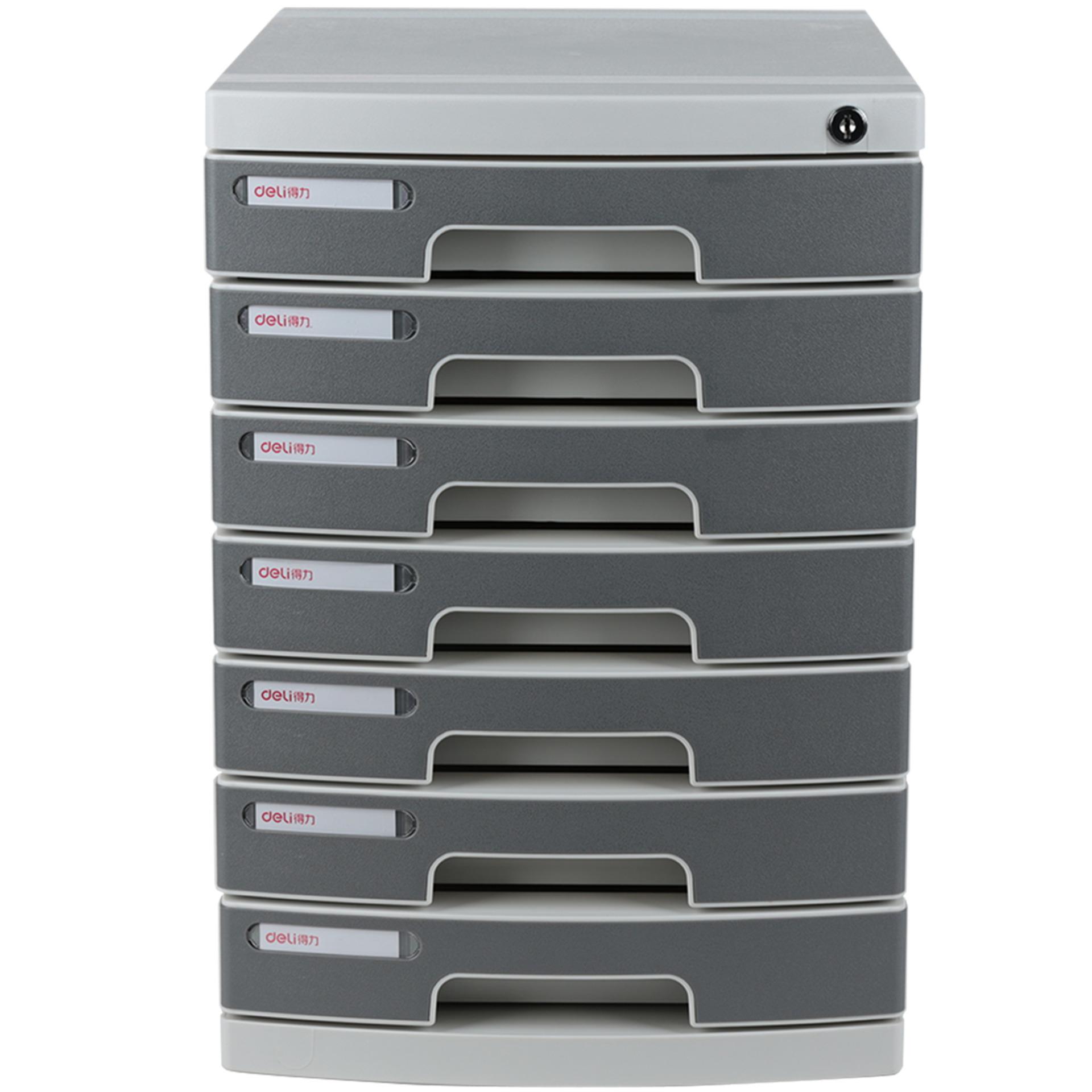 DELI Tủ tài liệu Ghi - 1 cái 8877