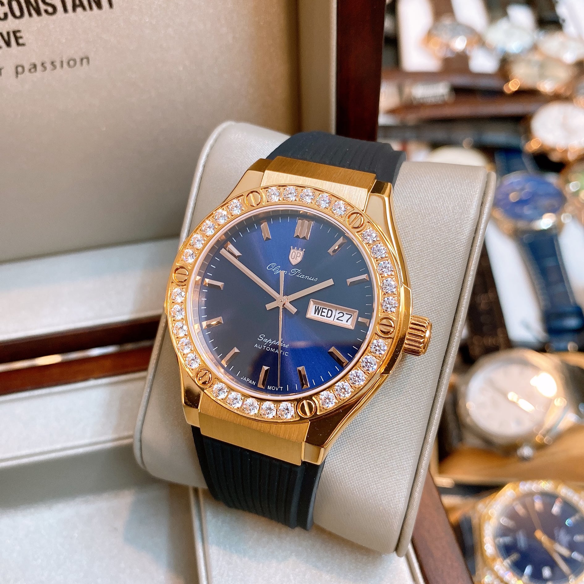 Đồng hồ nam olym pianus op990-45adgr-gl - tiểu hublot