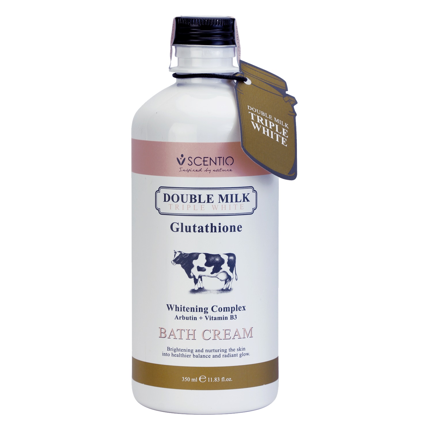 Sữa Tắm Trắng Da Thái Lan Scentio Double Milk 350ml