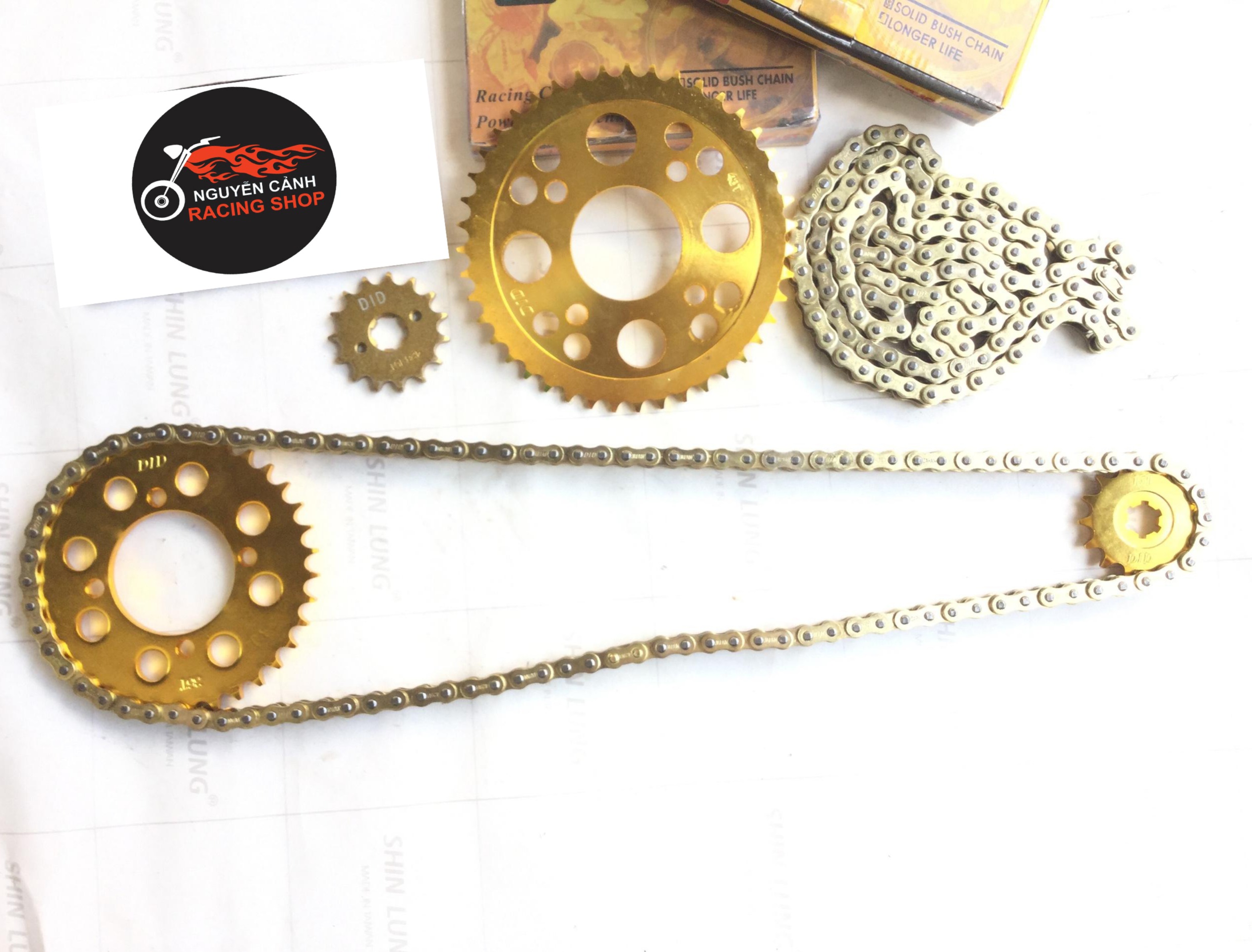 [Hcm]Wave Dream Gold Chain Sprocket