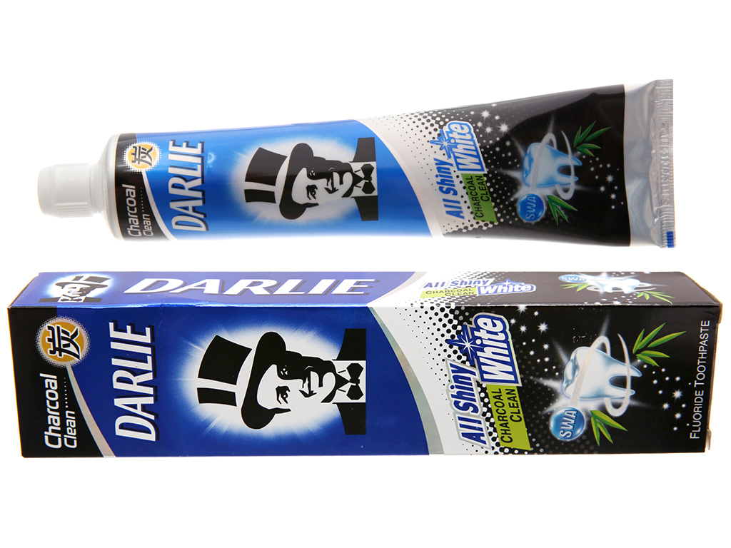 Kem Đánh Răng Darlie Trắng Sáng Charcoal 140g