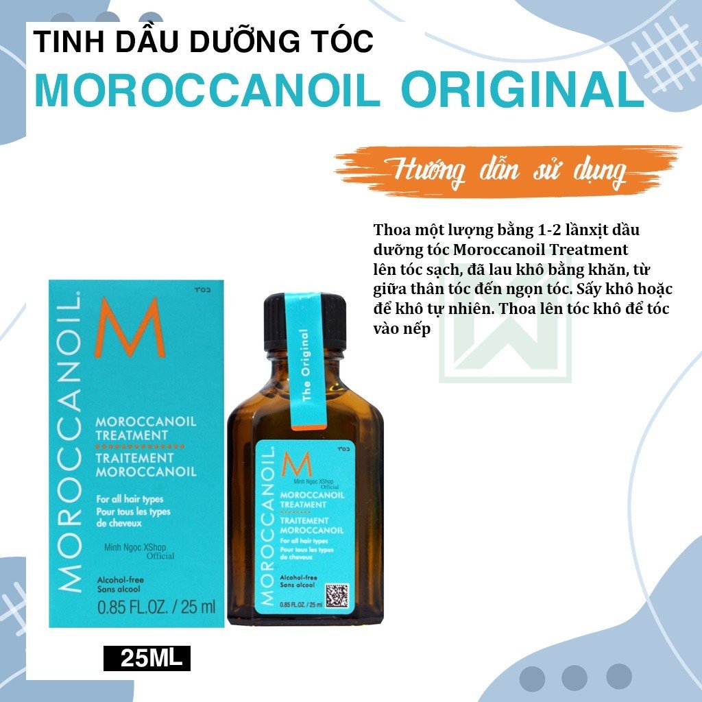 Tinh dầu dưỡng tóc Moroccanoil Treatment Original 25ML