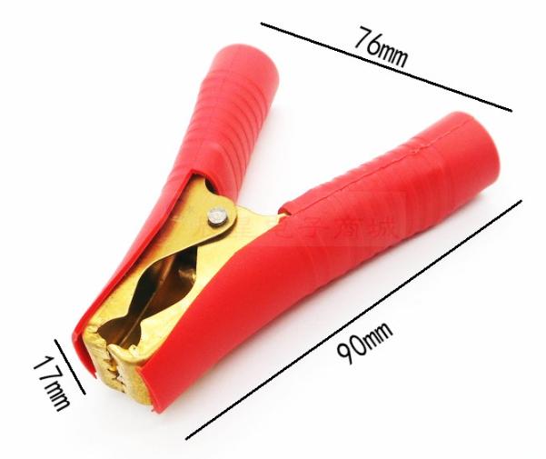 04 Kẹp Cá Sấu 100A 92mm- Kẹp Ắc Quy