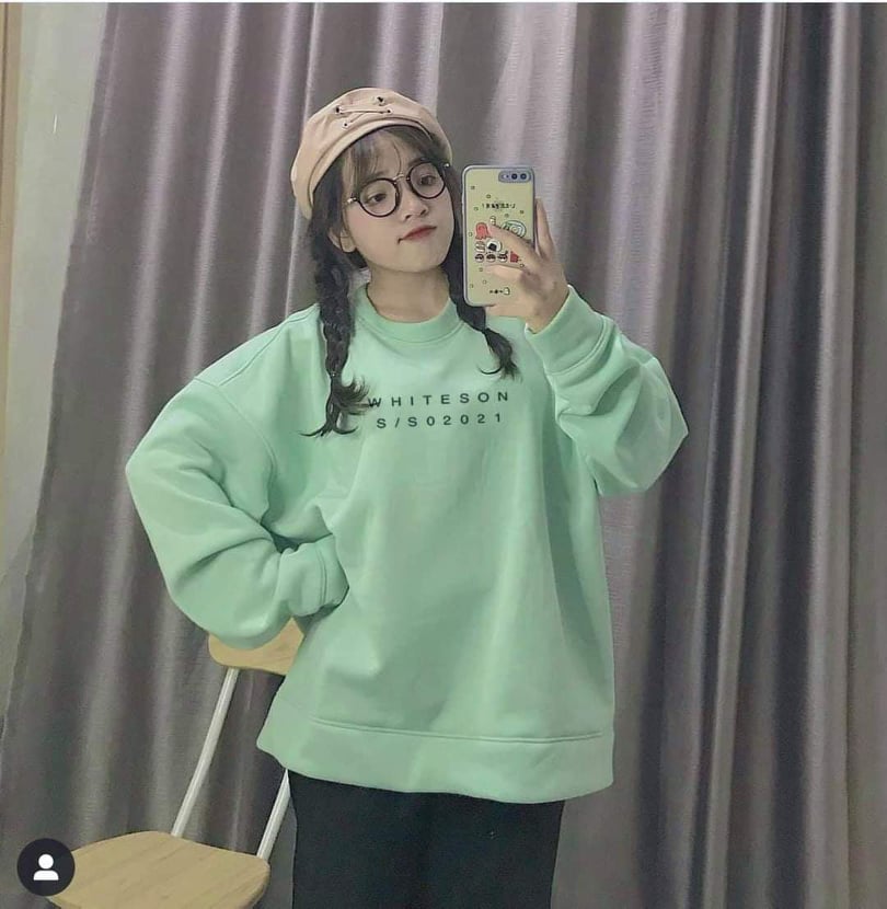 Áo nỉ sweater in chử tiếng anh (trọng lượng từ 40kg đến 60kg )