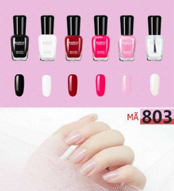 Sét 06 chai sơn móng tay HAN RUO mã 813 giá rẻ