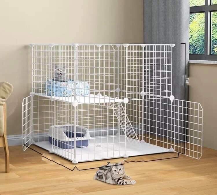 Chuồng Mèo lắp ghép 2x2x2 - nhiều mẫu mã